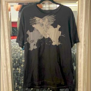 Banana republic black cotton tee